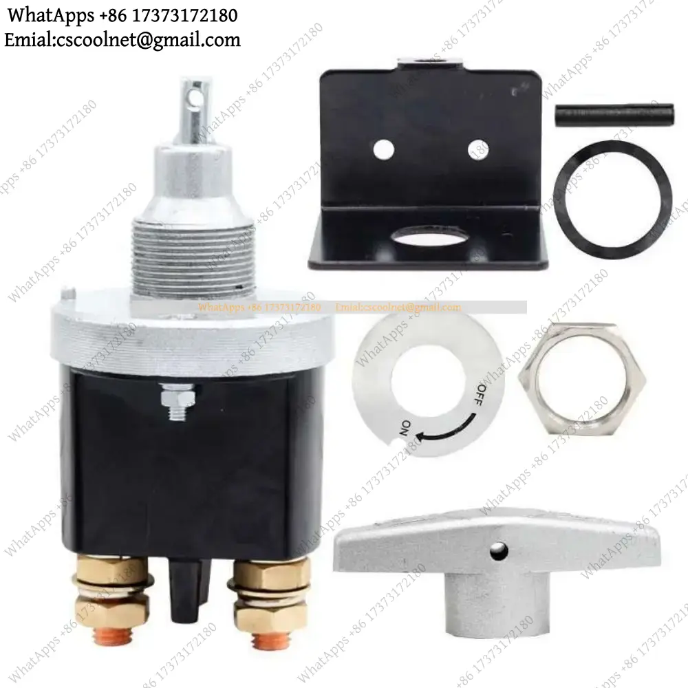 Battery Disconnect Switch Master Cut Off - 12V 500A Battery Disconnect Switch Lock
