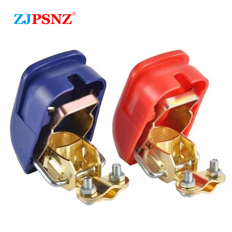 Battery Terminal Clamps Quick Release Brass - Universal 1Pair 12V Quick Release Battery