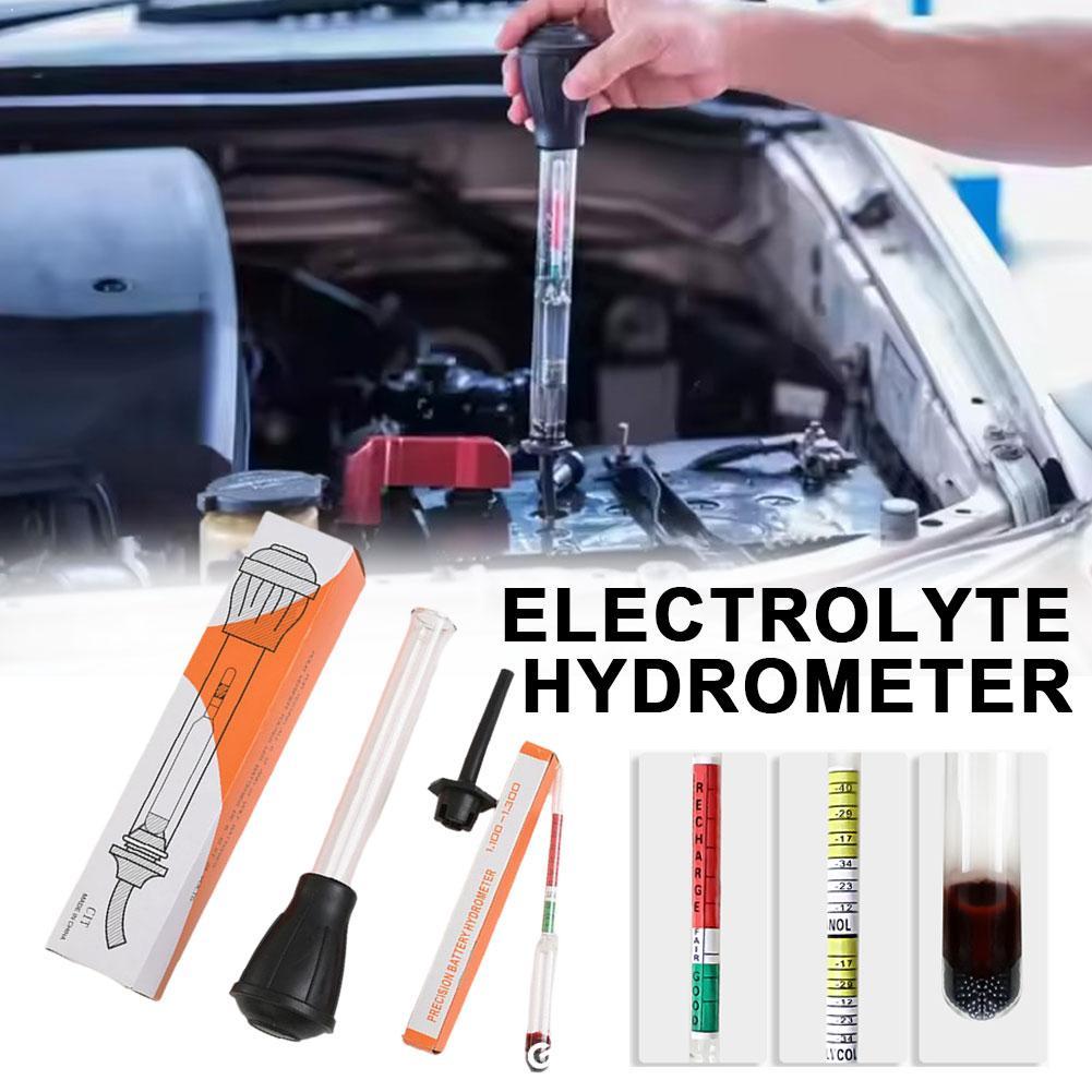 Battery Hydrometer Specific Gravity Tester - Pro Battery Hydrometer Digital Electro-Hydraulic Density