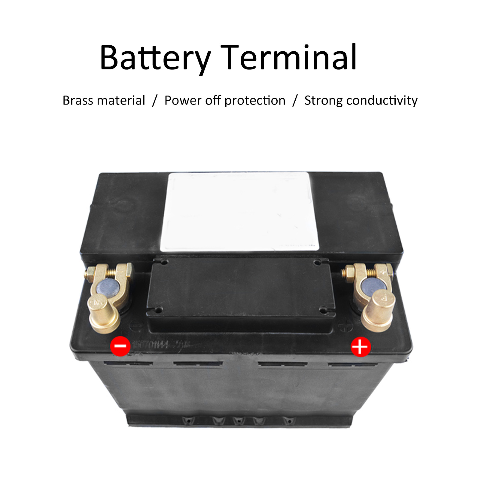 Car Positive Negative Post Bat - Battery Terminal Clamps Quick Release Brass ulasan dan harga