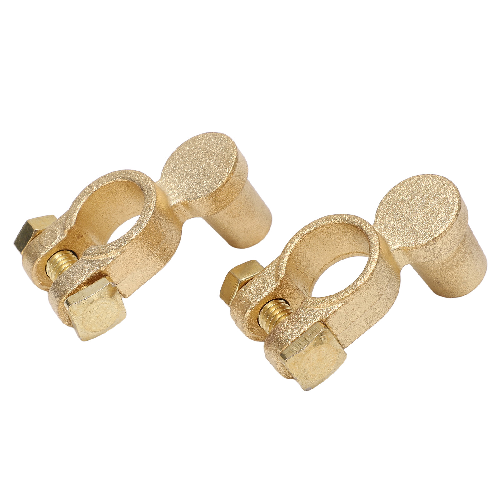 Car Positive Negative Post Bat - Battery Terminal Clamps Quick Release Brass ulasan dan harga