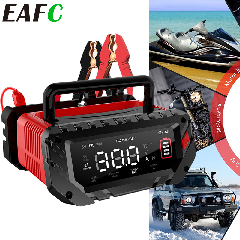 EAFC 30A Fully Automatic Smart - Lifepo4 Battery Charger Smart Automatic ulasan dan harga