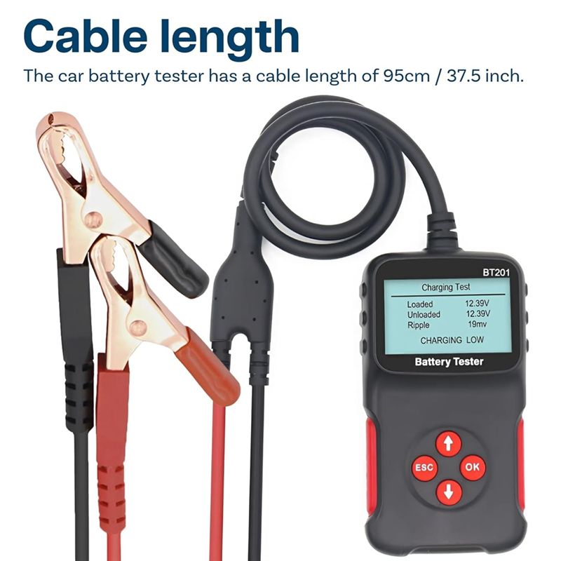 AA94-Car Battery Tester 12V Di - Alternator Tester Digital Diagnostic Tool ulasan dan harga