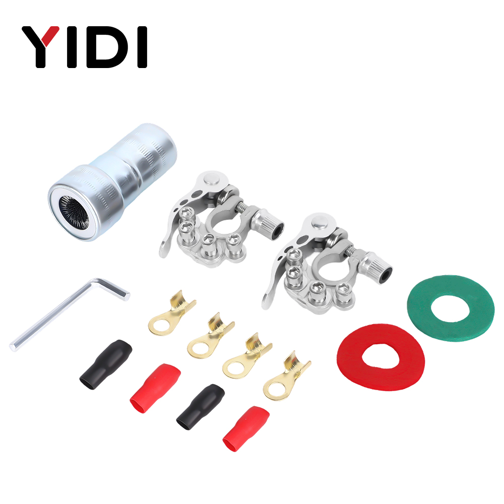 2PCS Car Auto Battery Connecto - Battery Terminal Clamps Quick Release Brass ulasan dan harga