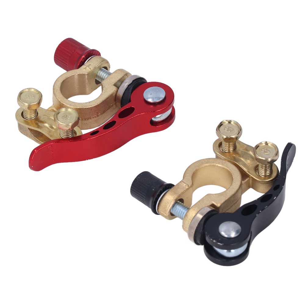 2pcs Quick Release Car Battery - Battery Terminal Clamps Quick Release Brass ulasan dan harga