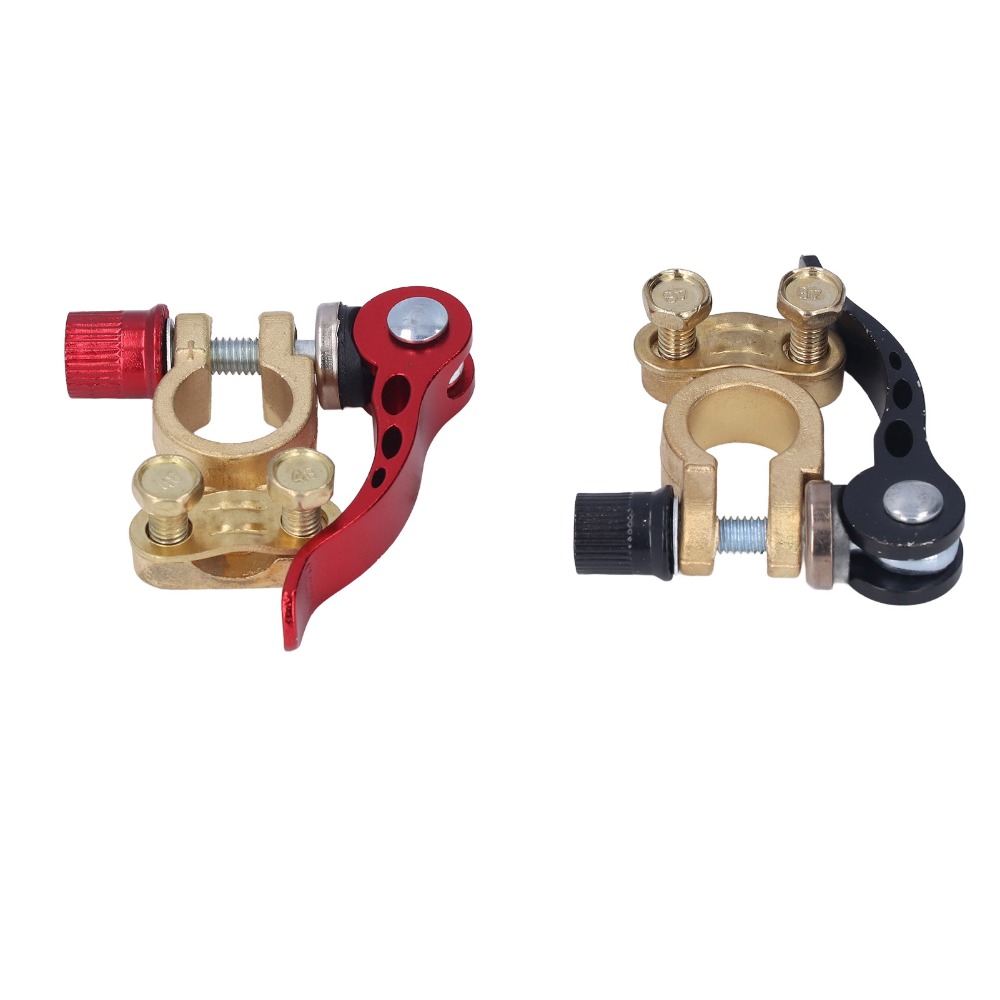 2pcs Quick Release Car Battery - Battery Terminal Clamps Quick Release Brass ulasan dan harga