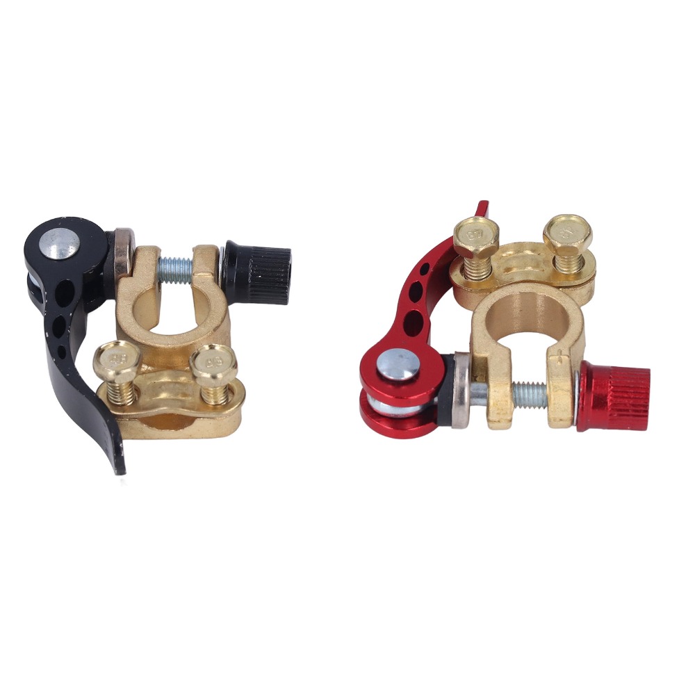 2pcs Quick Release Car Battery - Battery Terminal Clamps Quick Release Brass ulasan dan harga