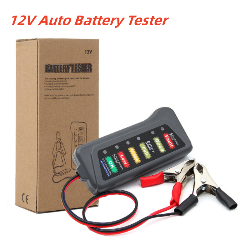 Mini 12V Car Battery Tester Di - Alternator Tester Digital Diagnostic Tool ulasan dan harga