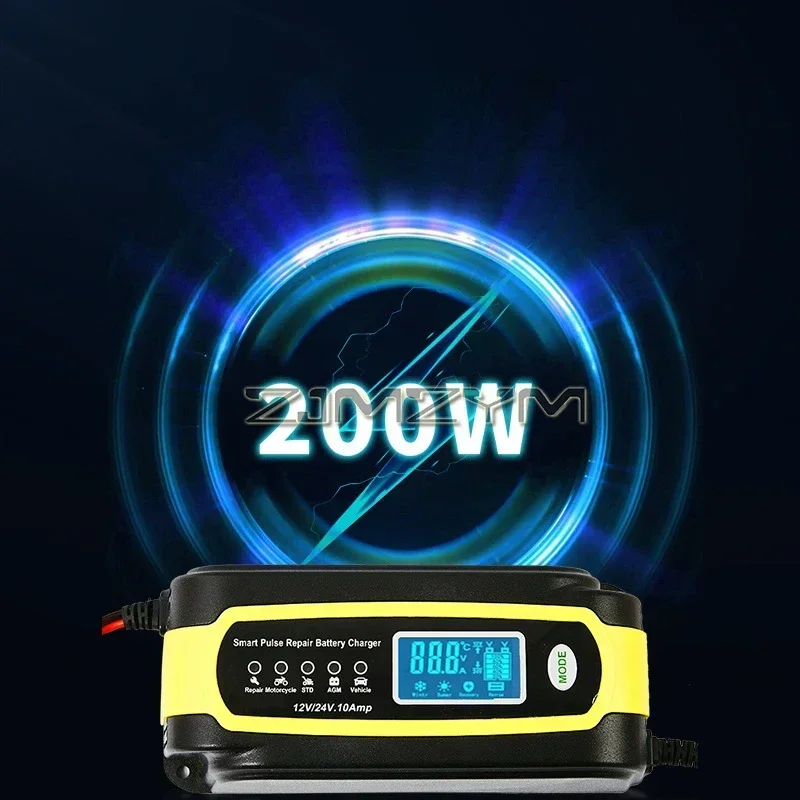 200W Car Battery Charger, 12V  - Car Battery Trickle Charger Maintainer 5A ulasan dan harga