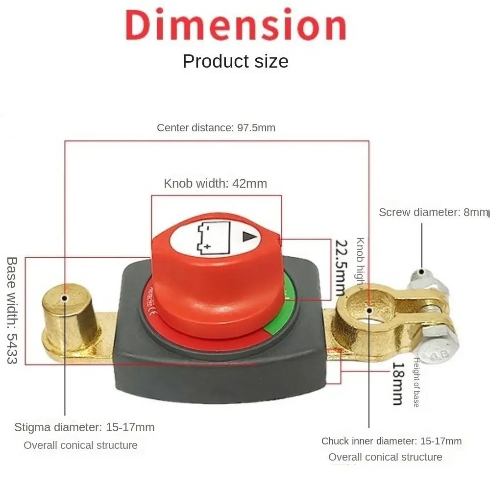 12-48V Battery Disconnect Swit - Battery Disconnect Switch Master Cut Off ulasan dan harga