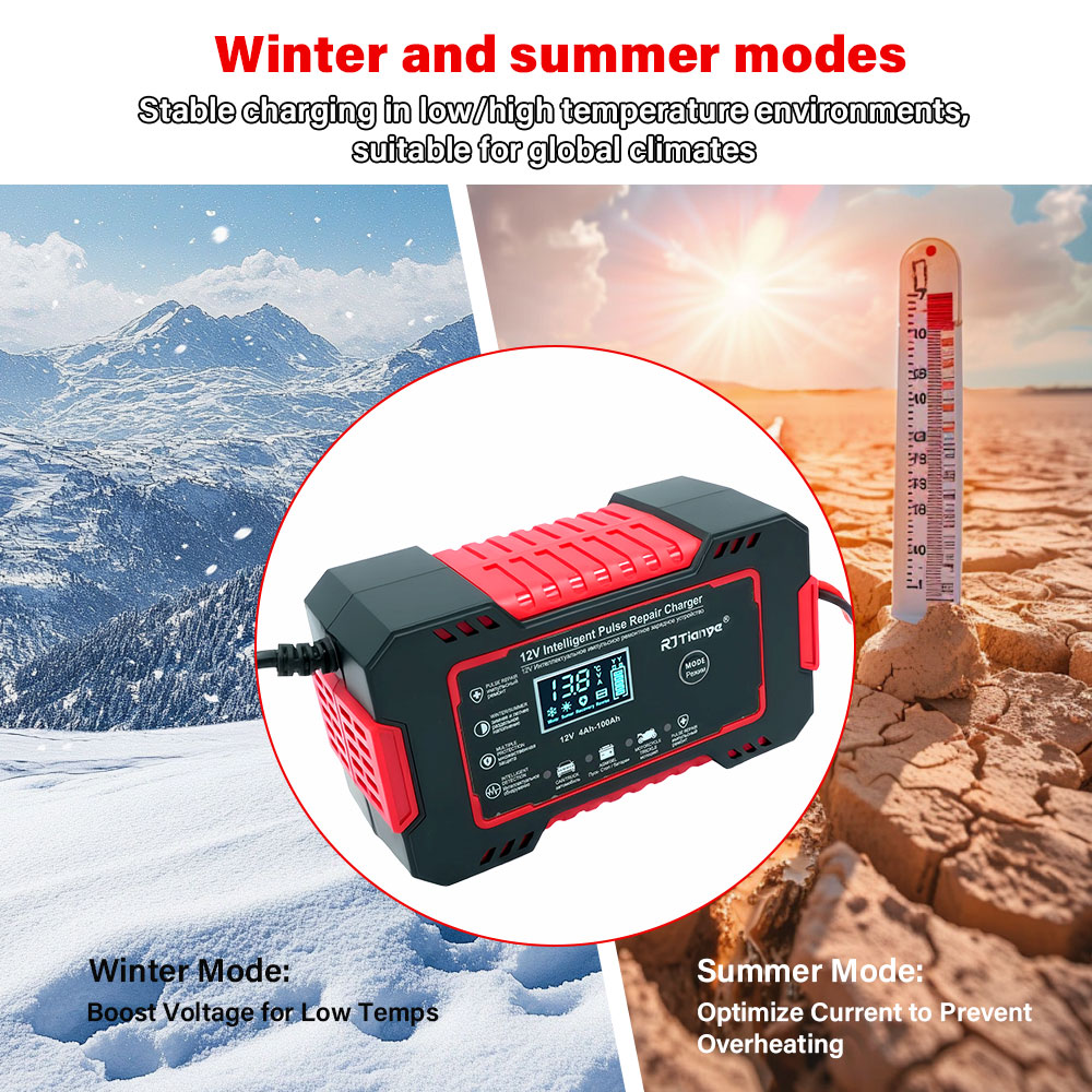 20A/10A Car Motorcycle Battery - Smart Car Battery Charger 12V 24V 20A ulasan dan harga