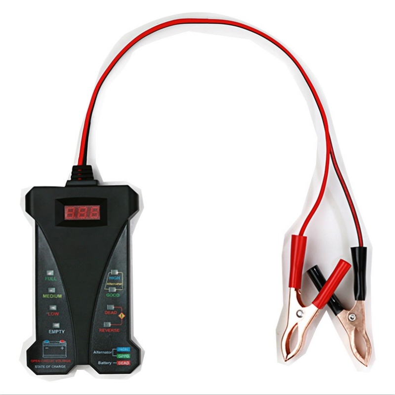 Hot Sale 12V Smart Car LED Dis - Alternator Tester Digital Diagnostic Tool ulasan dan harga
