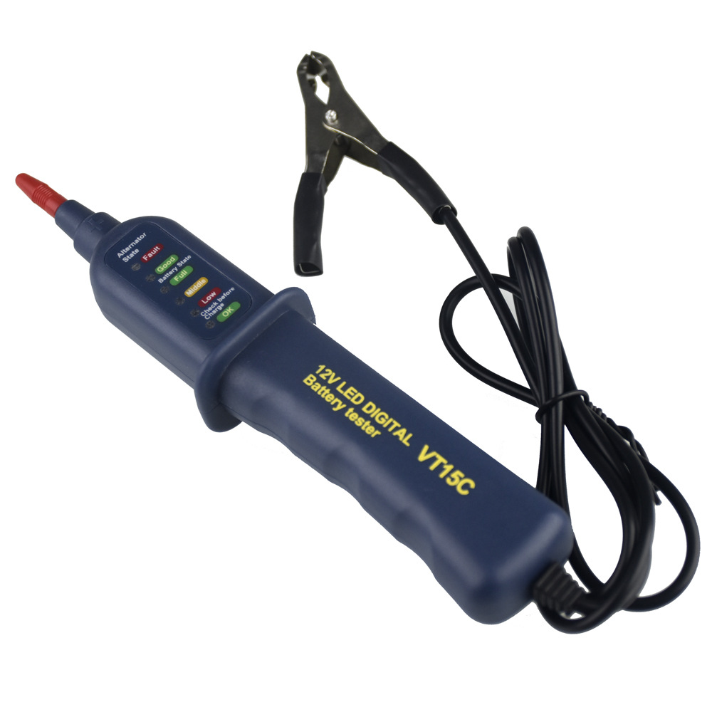 Mini 12V Car Battery Tester Di - Alternator Tester Digital Diagnostic Tool ulasan dan harga
