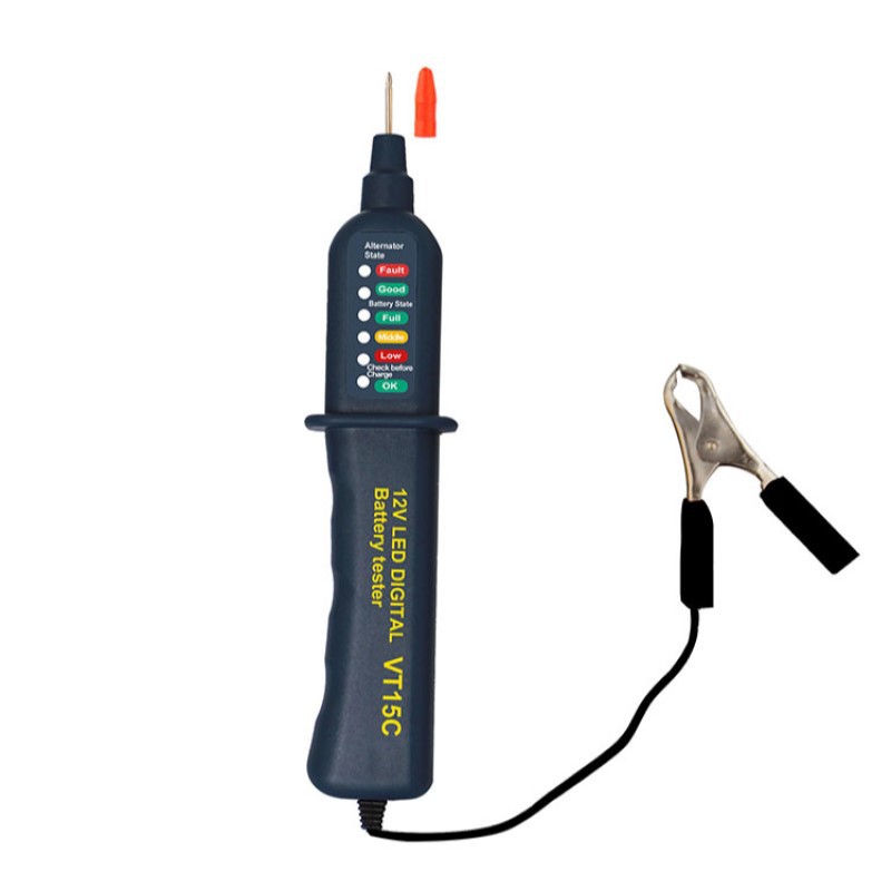 Mini 12V Car Battery Tester Di - Alternator Tester Digital Diagnostic Tool ulasan dan harga