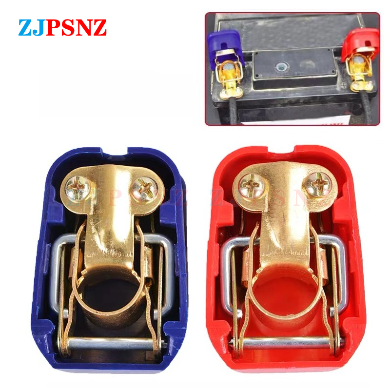 Universal 1Pair 12V Quick Rele - Battery Terminal Clamps Quick Release Brass ulasan dan harga