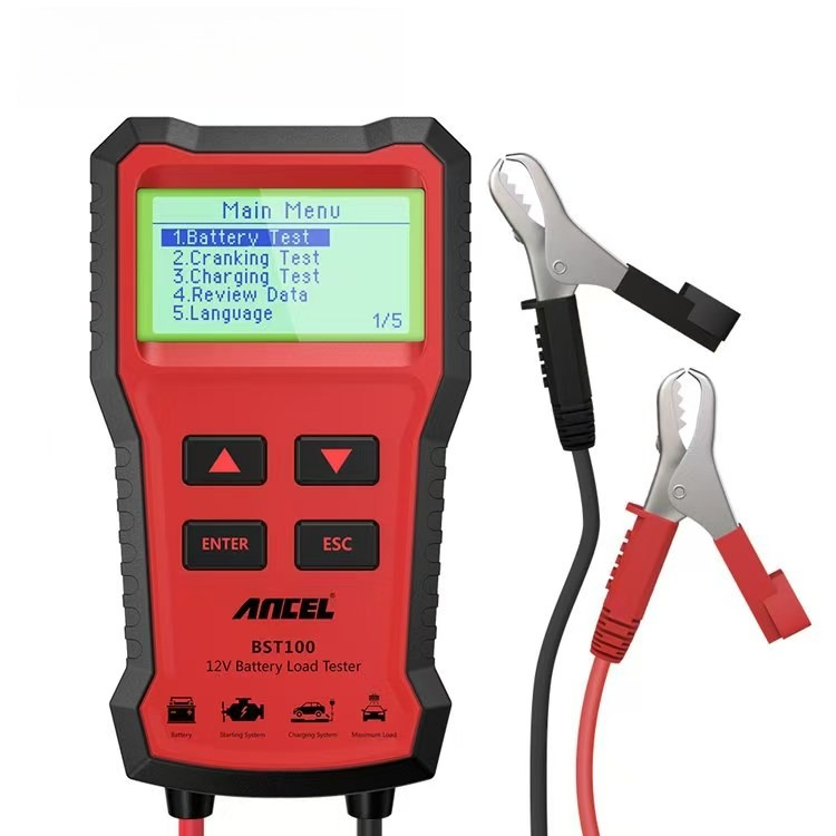 HOT ANCEL BST100 Car Battery T - Car Battery Load Tester Digital Cranking ulasan dan harga