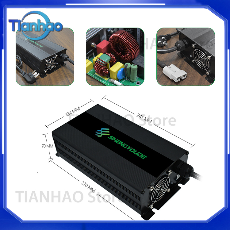 Automatic Smart 2000W Battery  - Lifepo4 Battery Charger Smart Automatic ulasan dan harga