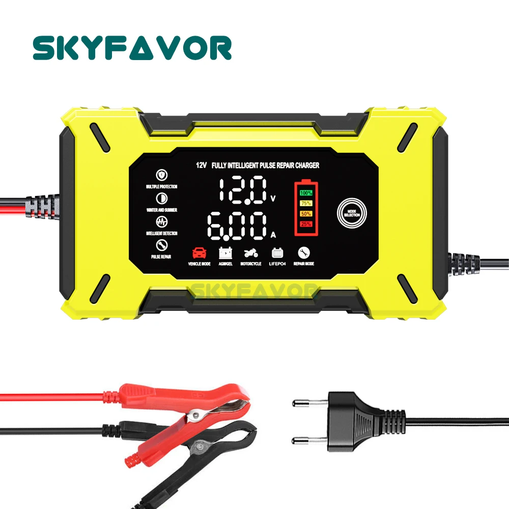 Automatic Smart 12V Battery Ch - Lifepo4 Battery Charger Smart Automatic ulasan dan harga