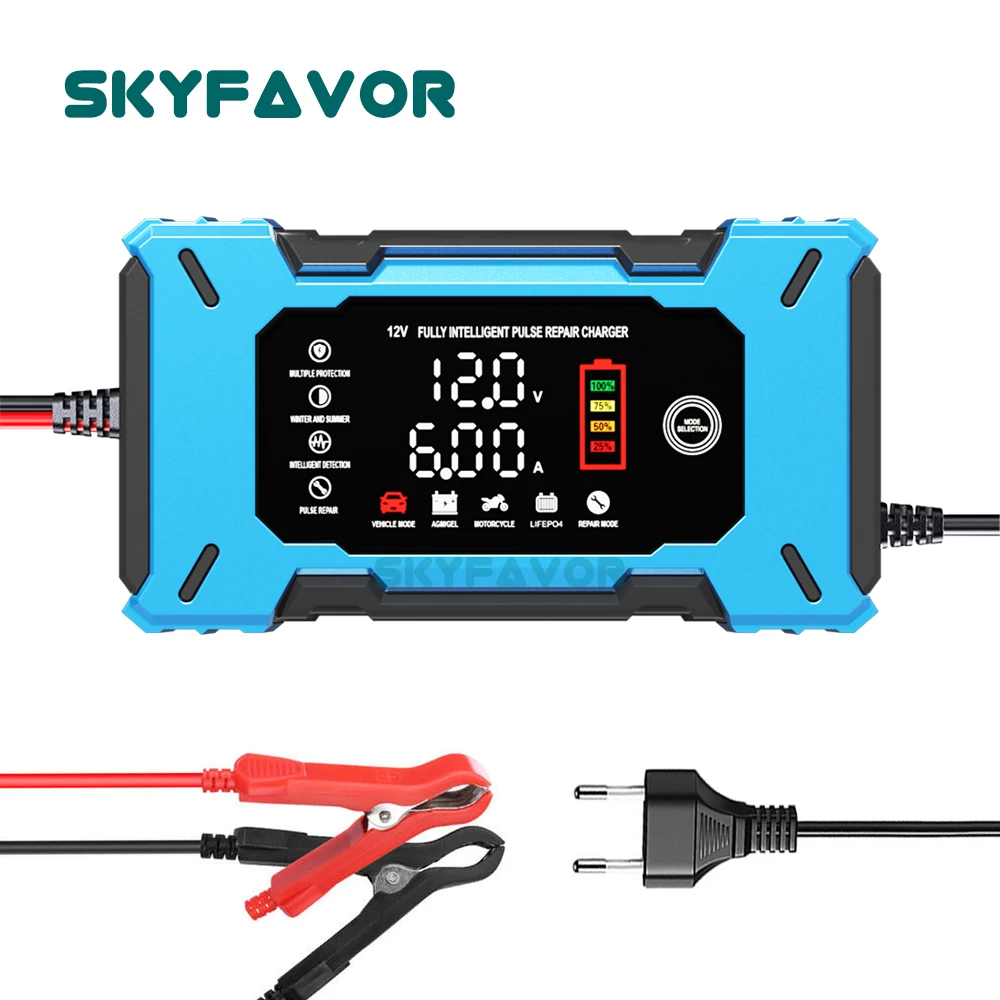 Automatic Smart 12V Battery Ch - Lifepo4 Battery Charger Smart Automatic ulasan dan harga