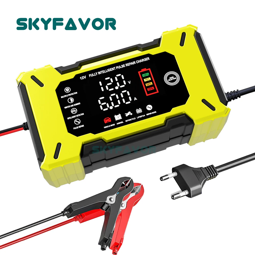 Automatic Smart 12V Battery Ch - Lifepo4 Battery Charger Smart Automatic ulasan dan harga