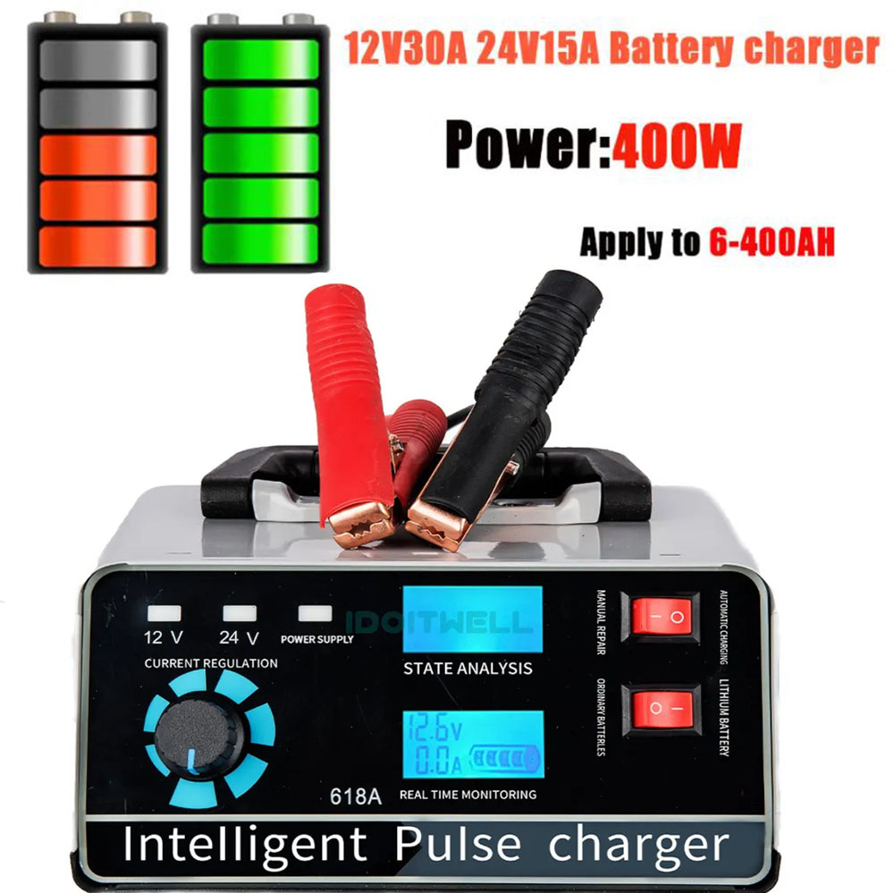 Smart Desulfator Maintainer Ba - Lead Acid Battery Pulse Repair Desulfator ulasan dan harga
