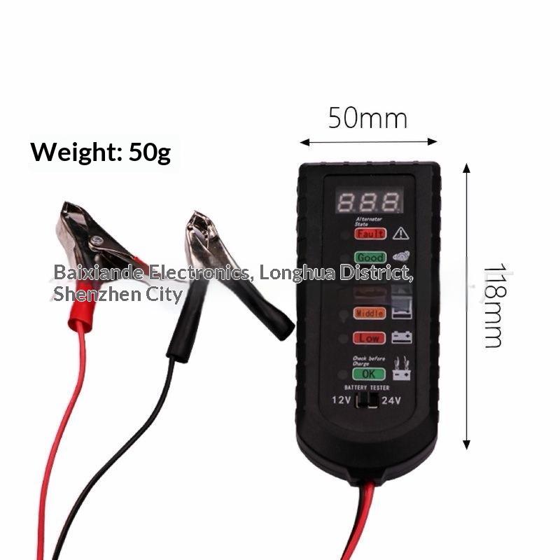 【CMO】Mini 12V Car Battery Test - Alternator Tester Digital Diagnostic Tool ulasan dan harga