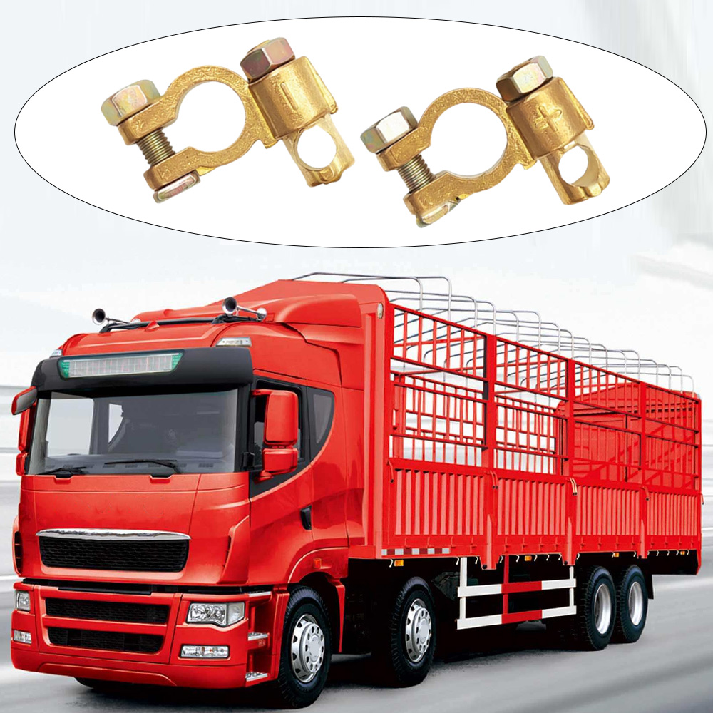 12V Positive Battery Terminals - Battery Terminal Clamps Quick Release Brass ulasan dan harga
