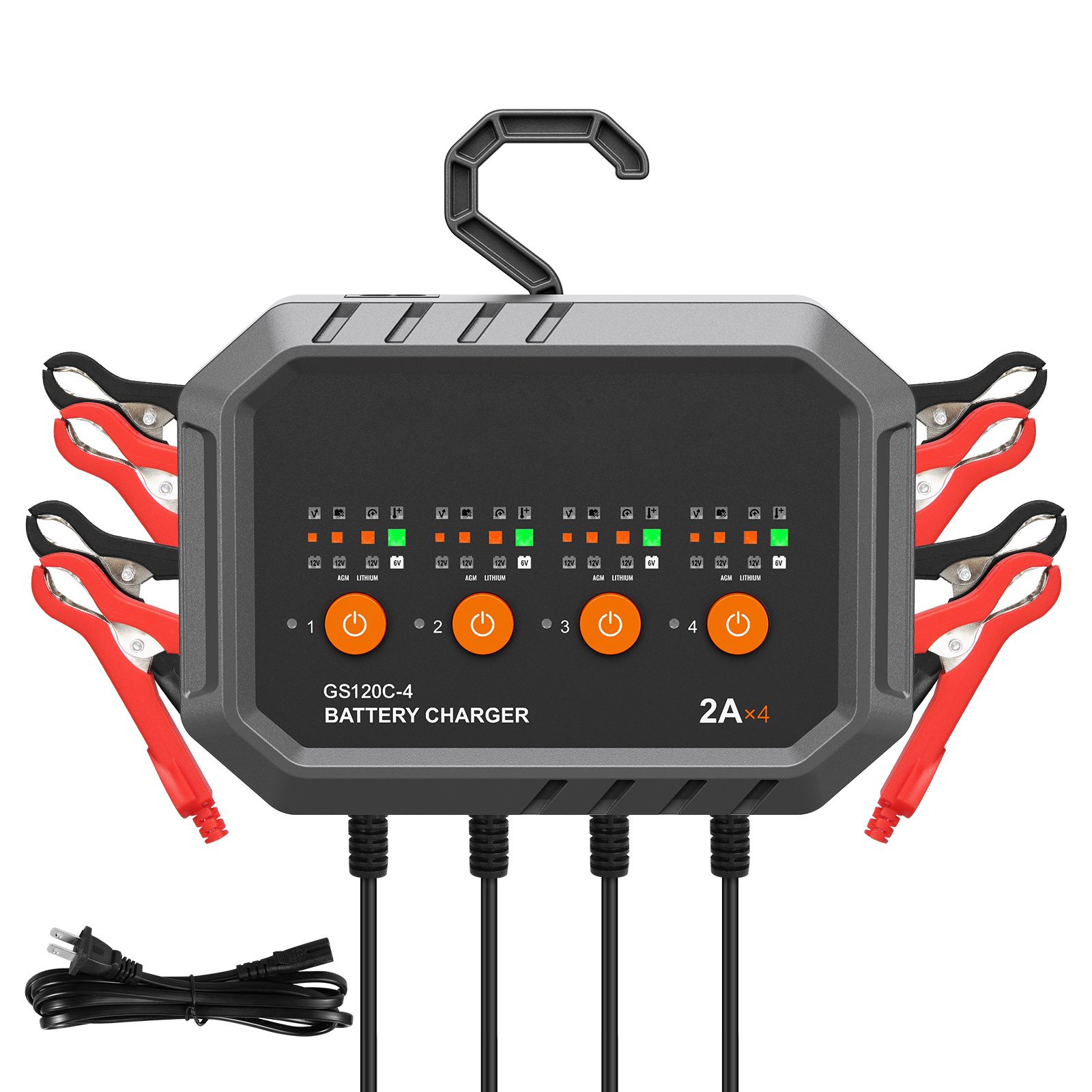 Smart Battery Charger, 8-Amp,  - Lifepo4 Battery Charger Smart Automatic ulasan dan harga