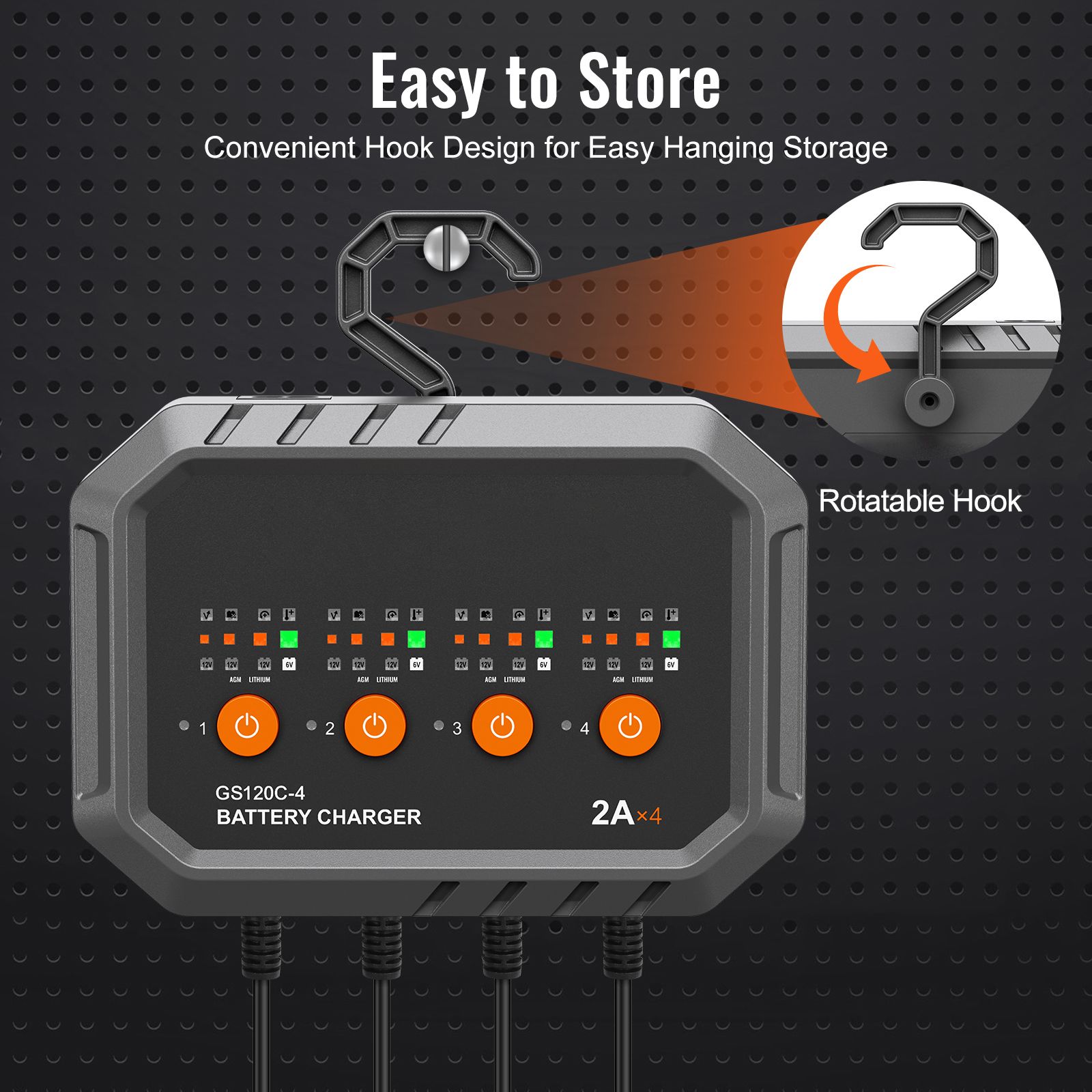 Smart Battery Charger, 8-Amp,  - Lifepo4 Battery Charger Smart Automatic ulasan dan harga