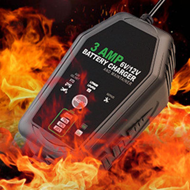 3000mA 6V 12V Fully Automatic  - Lifepo4 Battery Charger Smart Automatic ulasan dan harga