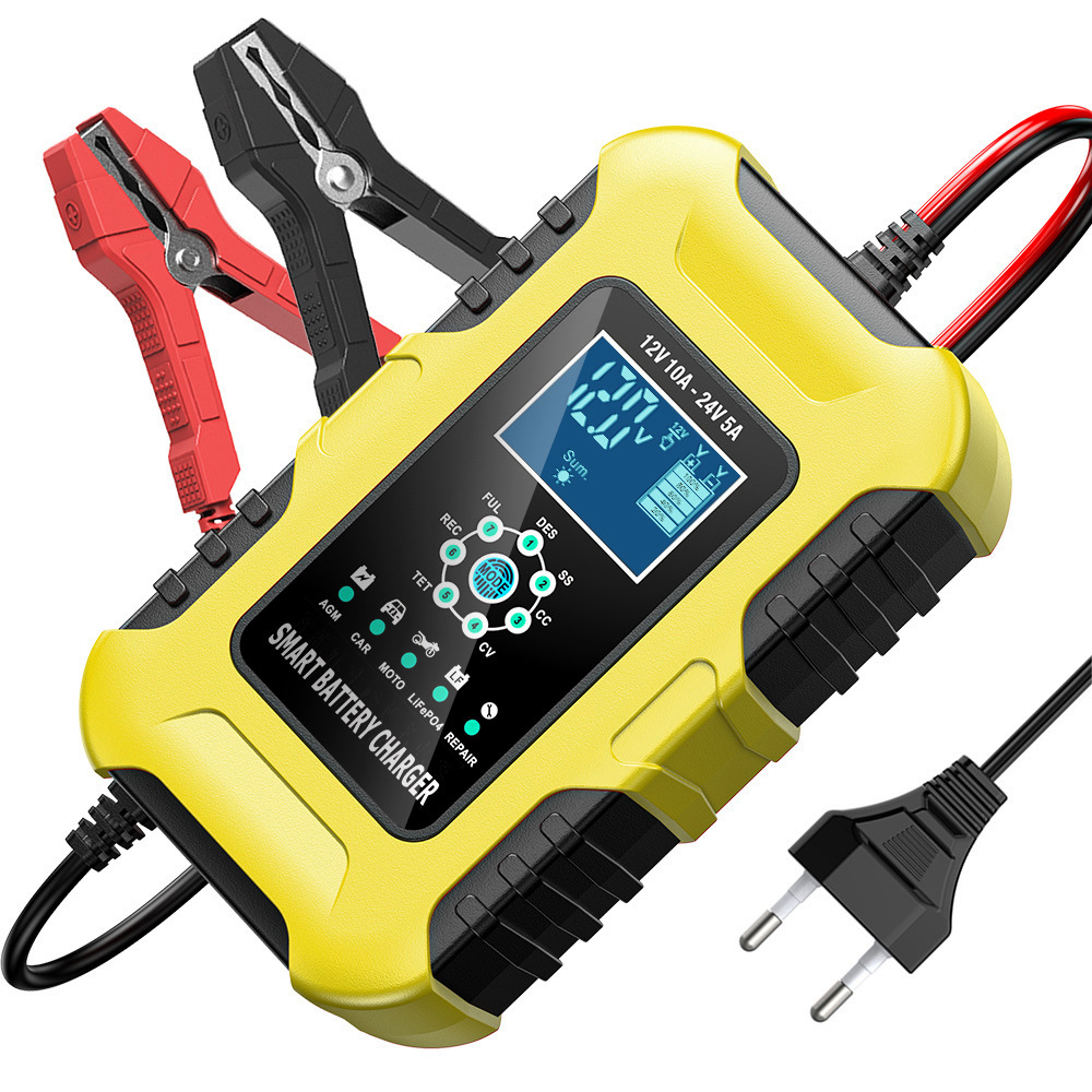 FOXSUR Car Battery Chargers 12 - Car Battery Trickle Charger Maintainer 5A ulasan dan harga