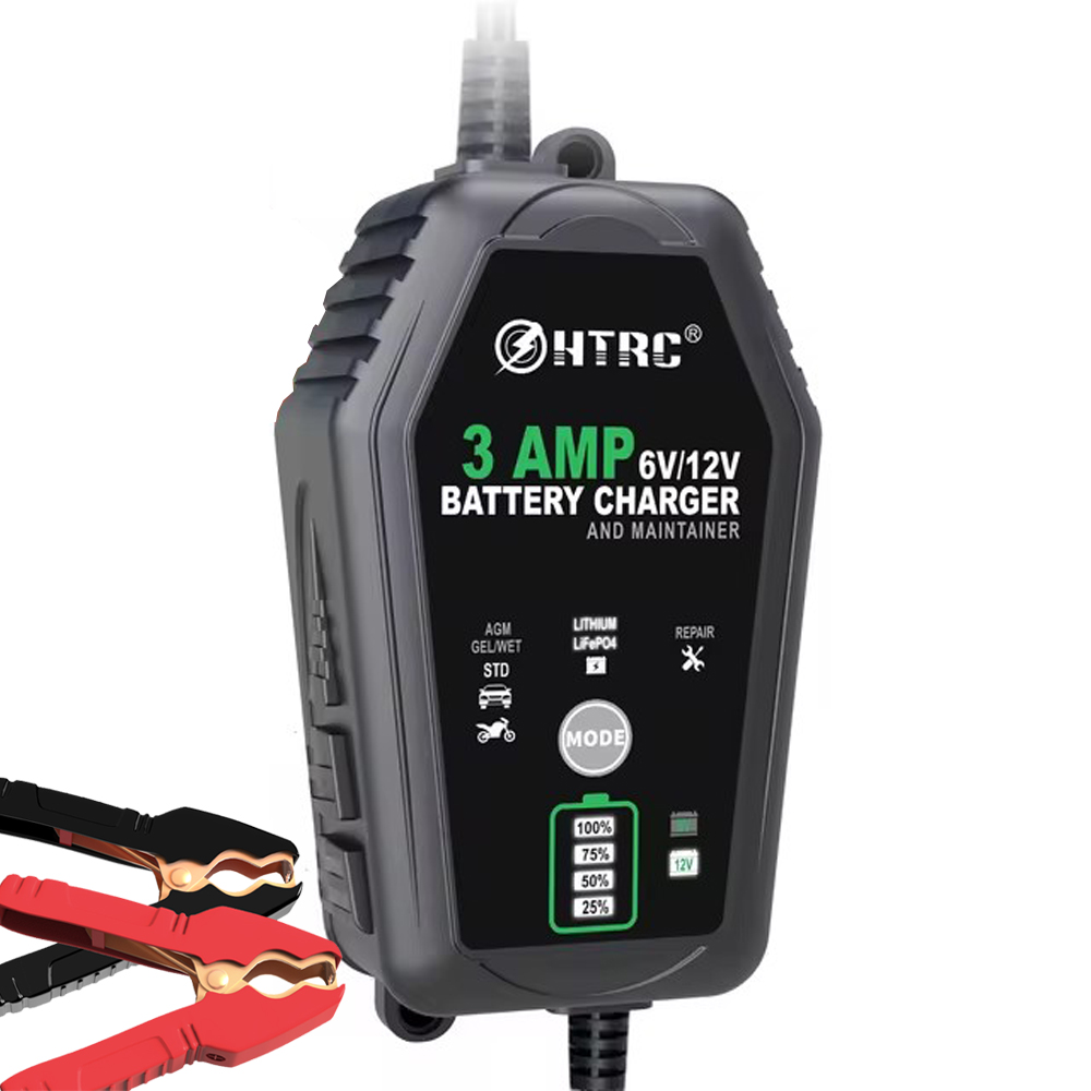 HTRC 6V 12V 3A Smart Battery C - Lifepo4 Battery Charger Smart Automatic ulasan dan harga
