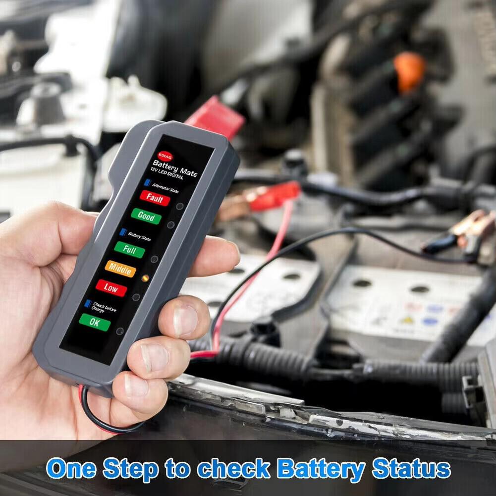 Car Battery Tester 12V Digital - Alternator Tester Digital Diagnostic Tool ulasan dan harga