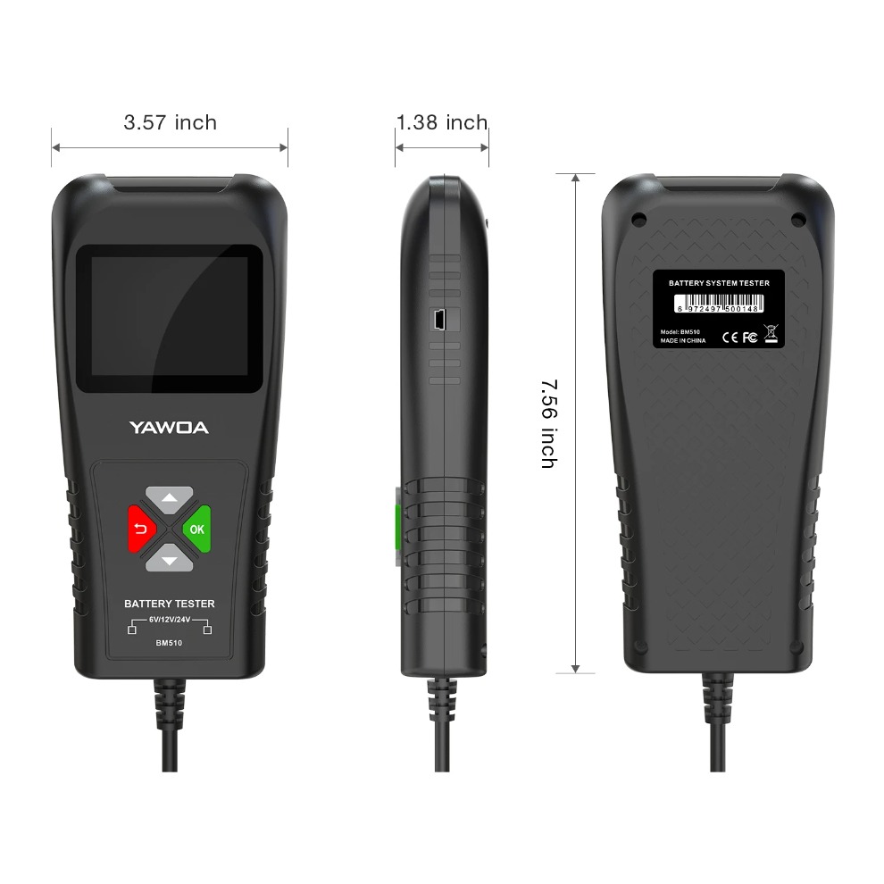 Car Battery Tester Automotive  - Car Battery Load Tester Digital Cranking ulasan dan harga